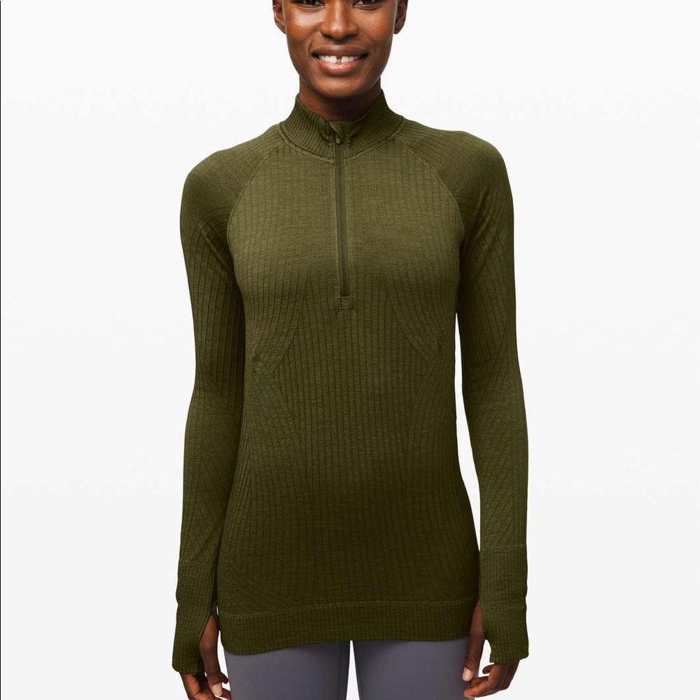 Lululemon Rest less 1/2 zip